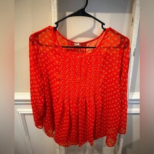 Red Women's Top